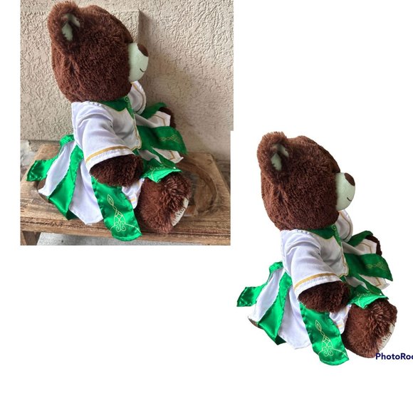 Build A Bear Thin Mints Teddy Bear Irish Dancing Girl Dress Girl Scouts … - Picture 5 of 12
